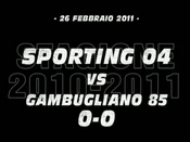 Sporting 04-Gambugliano 85 (0-0)