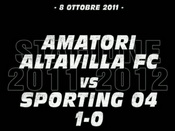 Amatori Altavilla-Sporting 04 (1-0)